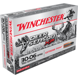 Winchester Deer Season XP Rifle Ammunition 30-06 150 gr. PT 2920 fps 20-ct