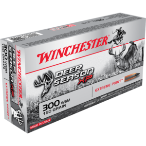 Winchester Deer Season XP Rifle Ammunition 300 WSM 150 gr. PT 3260 fps 20-ct