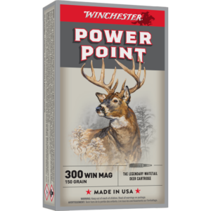 Winchester Super-X Power Point Rifle Ammunition .300 Win Mag 150 gr. PSP 3290 fps 20-ct