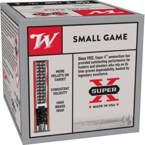 Winchester Super-X High-Brass Shotshells .410 ga 3" MAX 3-3-4 oz 1100 fps #4 25-ct