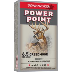 Winchester Super X Rifle Ammunition 6.5 Creedmoor 129 gr. PP 2820 fps 20-ct