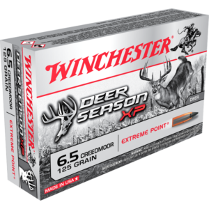 Winchester Deer Season XP Rifle Ammunition 6.5 Creedmoor 125 gr. PT 2850 fps 20-ct