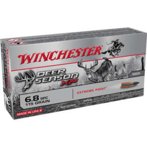 Winchester Deer Season XP 6.8 SPC 115 gr. PT 2625 fps 20-ct