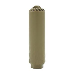 Huxwrx Flow 556K Suppressor 5.56 FDE w-Out Muzzle Device