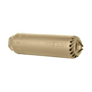 Huxwrx Flow 762 Ti Suppressor 7.62 5-8x24 FDE w-Out Muzzle Device