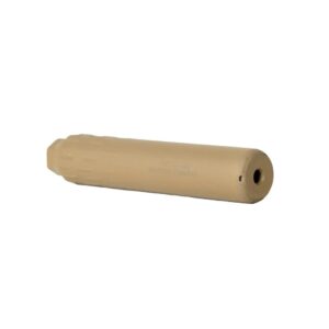 Huxwrx Flow 22 Ti Handgun Suppressor 1-2x28 FDE