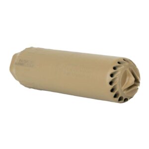 Huxwrx Flow 556 TI Flash Cap Suppressor with Flash Hider 1-2x28 FDE