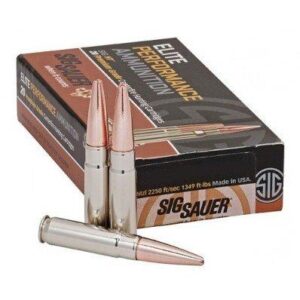 Sig Sauer Elite Hunting Rifle Ammunition .300 Win Mag 165 gr HP 20-ct