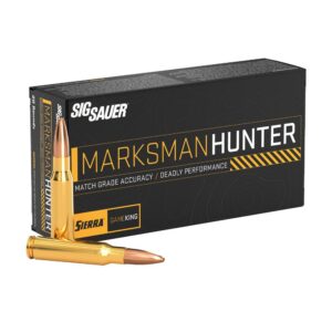Sig Sauer Marksman Hunter GameKing Rifle Ammunition .30-06 Sprg 165gr HPBT 2700 fps 20-ct
