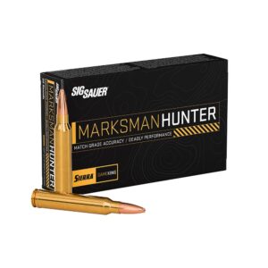 Sig Sauer Marksman Hunter GameKing Rifle Ammunition .300 Win Mag 165gr HPBT 3120 fps 20-ct