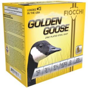 Fiocchi Golden Goose Shotshells 12ga 3 1-2" 1-5-8oz 1430fps #BBB 25-ct
