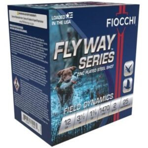 Fiocchi Flyway Steel Shotshells 12 ga 3-1-2" 1-3-8oz 1470fps #2 25-ct