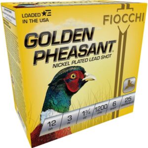 GOLDEN PHEASANT NP 12ga 3" 1 3-4oz #6 1200fps 25RD