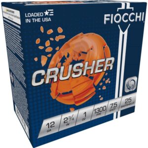 Fiocchi Exacta Crusher Shotshells 12ga 2-3-4 1oz 1300 fps #7.5 25-ct