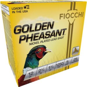 GOLDEN PHEASANT NP 12ga 2 3-4" 1 3-8oz #5 1250fps 25RD