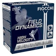 FIOCCHI 12GA HV 2-3-4 1-1-4OZ #5 1330FPS 25RD
