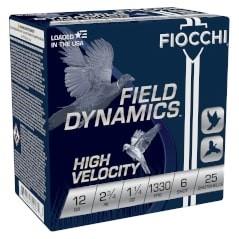 FIOCCHI 12GA HV 2-3-4 1-1-4OZ #6 1330FPS 25RD