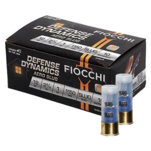 Fiocchi Aero Low Recoil Rifled Slug 12 ga 2 3-4 1 oz - 10-box