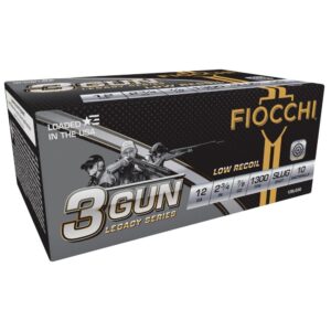 Fiocchi 3 Gun Match Shotshells 12ga 2-3-4"  7-8oz 1300 fps Slug 10-ct