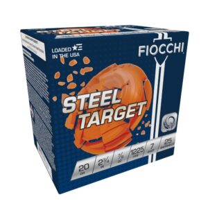 Fiocchi Steel Dove Low Recoil Shotshells 20 ga 2-3-4" 7-8oz 1225 fps #7 25-ct