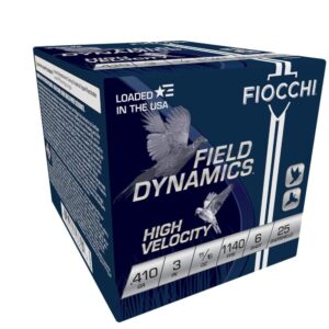 Fiocchi High-Velocity Hunting Load .410 ga 3" MAX 11-16 oz #6 1140 fps - 25-box