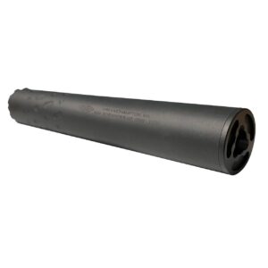 YHM 9mm Sidewinder M2 Direct Thread Suppressor 9mm Luger Aluminum-Steel Black 1-2?-28