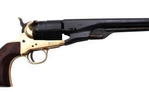 Traditions 1860 Army Redi-Pak Black Powder Revolver - Walnut - Brass .44 Cal 8" Blued Barrel
