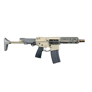 Q Sugar Weasel SBR .300 Blk 30rd Magazine 7" 5-8x24 Threaded Barrel Grey Accents