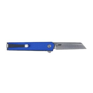 CRKT CEO Microflipper Folding Knife 2-1-5" Sheepsfoot Blade Blue