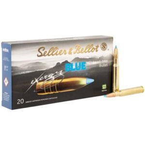 Sellier & Ballot eXergy BLUE rifle Ammunition .30-06 Sprg 165gr PT 2785 fps 20-ct