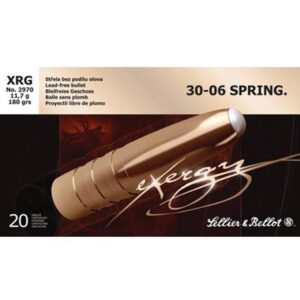 Sellier & Bellot eXergy Blue Solid Copper 30-06 180gr SP 20-rd