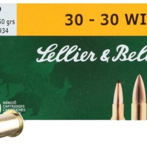 Sellier & Bellot Rifle Ammunition .30-30 Win 150 gr SP 1030 fps - 20-box