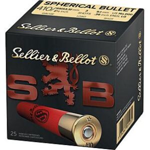 Sellier & Bellot Shotshells .410 ga 2-1-2" 3 plts #000 1247 fps 25-ct