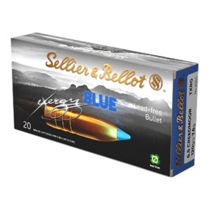 Sellier & Bellot eXergy Blue Rifle Ammunition 6.5 Creedmoor 120 gr. 2851 fps 20-ct