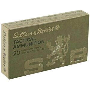 Sellier & Bellot Rifle Ammunition 7.62x39mm 123 gr FMJ 2420 fps - 20-box