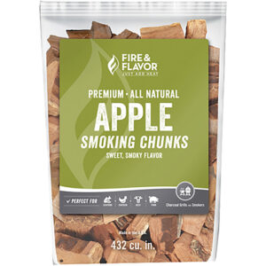 Fire And Flavor Wood Chunks Apple 4 Lbs.