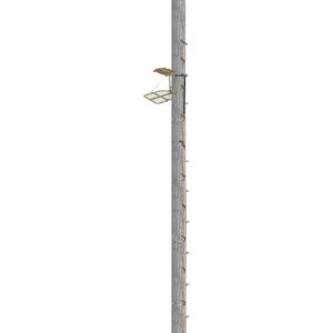 Trophy Treestands Archers Roost Combo Hang On Stand & 20ft. Climbing Sticks