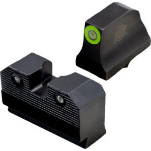 Xs Sights R3d 2.0 Pistol Sights Green Glock Optic-supp 17,19,22-24,26,27,31-36,38