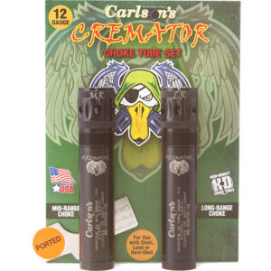 Carlsons Cremator Ported Choke 12 Ga. Browning Invector Ds Mr, Lr 2 Pk.