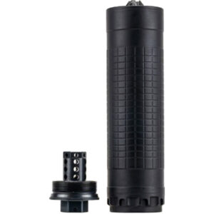 Iwi 6mm Suppressor 6mm W-direct Thread 1-2-28 Hub-t Mount Black