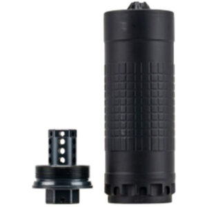 Iwi 6mm Suppressor 6mm K W-direct Thread 1-2-28 Hub-t Mount Black