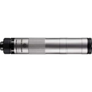 Dead Air Mojave 9 Suppressor 9mm W- 1-2-28 Piston Silver