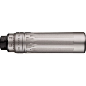 Dead Air Nomad Ti Xc Suppressor 7.62mm W-xeno Adpt & Da124 Omni Brake Silver