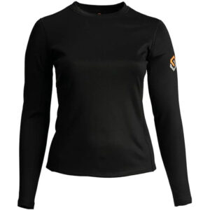 Scentlok Womens Climafleece Baseslayer Top Black Large