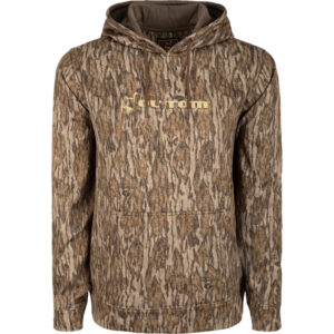 Drake Ol' Tom Mens Performance Hoodie Mo Bottomland Large