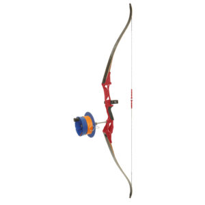 Fin Finder Bank Runner Recurve Package Red With Sidewinder Reel Rh