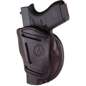 1791 Gunleather 4 Way Iwb & Owb Holster Size 3 Signature Brown Right Hand