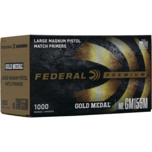 Federal Premium Gold Medal Pistol Primers Mag 1000 Ct. Haz