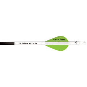Nap Quikfletch W-twister Vanes White-green 6 Pk.