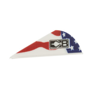 Bohning Blazer Vanes American Flag 36 Pk.